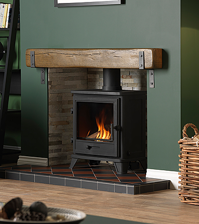 Bassington with Standard Leg Gas Stove