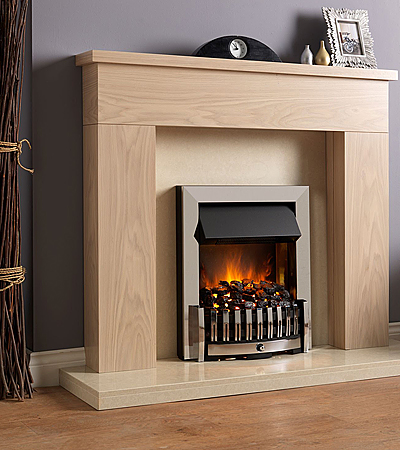Dimplex Danville Optimyst Hearth Inset Fire Chrome