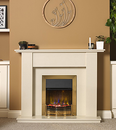 Dimplex Dumfries Hearth Inset Fire Brass