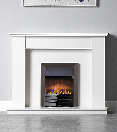 Dimplex Torridon Hearth Inset Fire Black Nickel