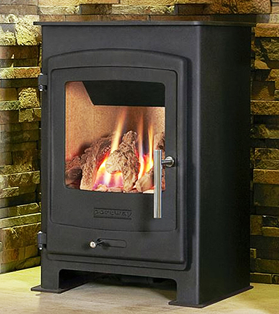 Portway P1 Contemporary Balanced Flue Gas Stove