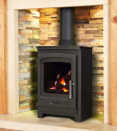 Portway P1 Contemporary Coal Gas Stove